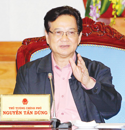 Thủ tướng Nguyễn Tấn Dũng chỉ đạo giải quyết vụ cưỡng chế đất ở Tiên Lãng trên tinh thần thấu tình đạt lý.
