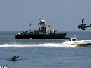 Hải quân Iran (Ảnh: ISNA)