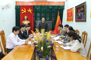 Hàng tháng, Ban Thường vụ Đảng ủy Khối các cơ quan tỉnh tổ chức họp định kỳ để kịp thời lãnh đạo, chỉ đạo các mặt công tác của Đảng bộ.

