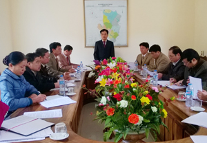 Đảng ủy xã Xuất Hóa (Lạc Sơn) tổ chức hội nghị BCH Đảng bộ để chuẩn bị các mặt công tác tổ chức Đại hội Đảng bộ huyện nhiệm kỳ 2015 - 2020.
