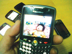 Blackberry, một trong những nhà sản xuất hàng đầu về ĐTDĐ thông minh