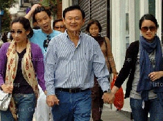 Gia đình ông Thaksin Shinawatra.