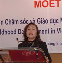 Thứ trưởng Nguyễn Thị Nghĩa phát biểu tại Hội thảo