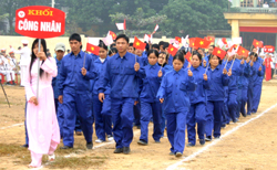 CNVC-LĐ huyện Kỳ Sơn biểu dương lực lượng tại Đại hội TDTT của huyện