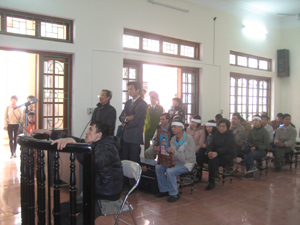 Bị cáo Hoàng Thanh Quang bị xử tù chung thân vì tội giết người