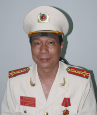 Đại tá Phạm Văn Sử, Phó Giám đốc Công an tỉnh.