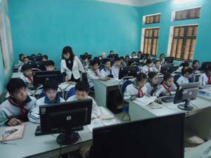 Điều kiện học tập của học sinh trường THCS Yên Lạc không ngừng được củng cố đã góp phần vào việc nâng cao chất lượng học tốt cho nhà trường.