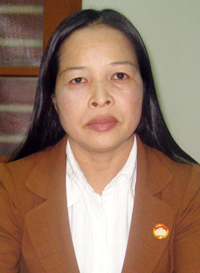 Nguyễn Thị Dung, Phó Chủ tịch MTTQ huyện Kỳ Sơn

