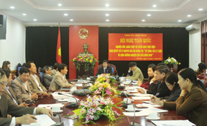 Đồng chí Trần Đăng Ninh, Phó Bí thư TT Tỉnh ủy và các đại biểu dự Hội nghị tại điểm cầu tỉnh ta.

                                   
