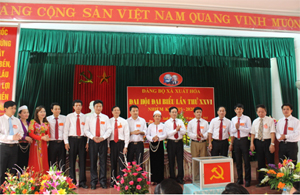 Đại hội Đảng bộ xã Xuất Hoá lần thứ XXVI, đã bầu 15 đồng chí vào BCH nhiệm kỳ 2015-2020.