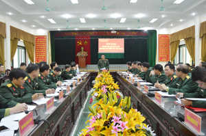 Bộ CHQS tỉnh và các đơn vị quân đội đứng chân trên địa bàn hiệp đồng thống nhất triển khai công tác huấn luyện, sẵn sàng động viên quân nhân dự bị và phương tiện kỹ thuật của tỉnh.
