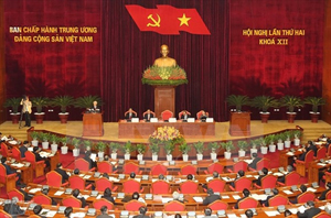 Khai mạc Hội nghị Ban Chấp hành T.Ư Đảng Cộng sản Việt Nam lần thứ hai, khóa XII.