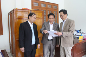 UBKT huyện uỷ Kỳ Sơn thường xuyên phối hợp với Báo Hoà Bình trong công tác tuyên truyền về công tác KTGS của Đảng bộ huyện.
