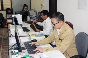 Phòng Nội vụ, cơ quan thường trực của ủy ban Bầu cử TP Hòa Bình thường xuyên cập nhật thông tin  để phục vụ tốt công tác bầu cử.
