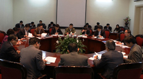 Cuộc họp lấy ý kiến lần cuối cùng về đề cương chi tiết Dự án xây dựng trường ĐH Việt.