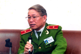 Thiếu tướng Trương Hữu Quốc, nguyên Tổng cục trưởng Tổng cục Cảnh sát.