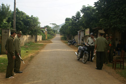 Công an xã Dũng Phong Đảm bảo ANTT tại địa bàn cơ sở