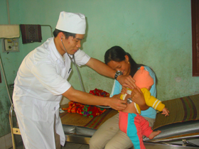 Trong quý I/2010 các cơ sở y tế trên địa bàn tỉnh đã khám bệnh cho 105.876 lượt người.