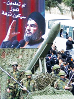 Hiện Hezbollah sở hữu một số loại tên lửa tầm ngắn.