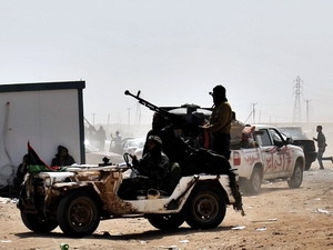 Quân nổi dậy tại Libya.
