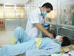 Điều trị cho bệnh nhân nhiễm cúm A/H1N1 tại Hà Nội