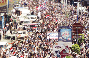 Hàng ngàn người Yemen biểu tình đòi Tổng thống Ali Abdullah Saleh từ chức