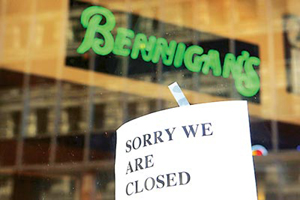 Một nhà hàng ở Chicago, Mỹ đóng cửa do kinh doanh ế ẩm