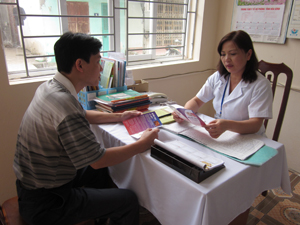 Trung tâm YTDP tỉnh là địa chỉ tư vấn, tiêm vắc xin phòng dại cho người bệnh.