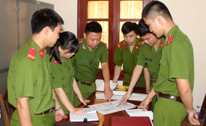 Đội Cảnh sát điều tra về trật tự xã hội Công an huyện Lạc Sơn triển khai kế hoạch chuyên đề về phòng - chống tội phạm và tệ nạn ma túy trên địa bàn.