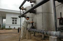Khu công nghiệp Lương Sơn đầu tư đảm bảo cung cấp nước cho các doanh nghiệp sản xuất trong KCN