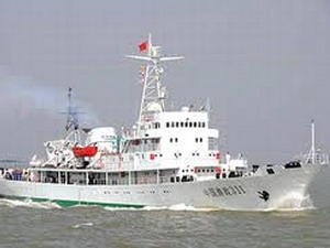 Một tàu ngư chính của Trung Quốc