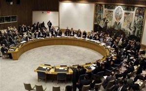 Một phiên biểu quyết tại Hội đồng Bảo an Liên Hiệp Quốc về vấn đề châu Phi. Ảnh: AP

