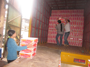 Công ty TNHH MTV Phương Khương đã nhập, dự trữ đủ cơ số lương thực cung cấp, chi viện cho vùng thiên tai, lụt bão.