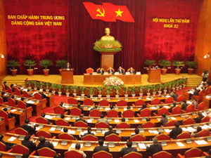 Lễ bế mạc Hội nghị lần thứ năm Ban Chấp hành Trung ương Đảng Cộng sản Việt Nam ( khóa XI ).