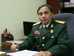 Bùi Hữu Ngạn, Chủ tịch Hội CCB tỉnh.

