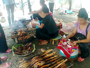 Cá làm nên những món ăn độc đáo trong ẩm thực của đồng bào dân tộc Thái.