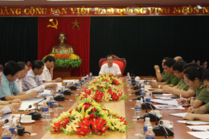 Đồng chí Nguyễn Văn Quang, Phó Bí thư Tỉnh ủy, Chủ tịch UBND tỉnh đã chủ trì hội nghị.