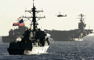 Khu trục hạm USS Chung-hoon của Mỹ.
