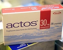 Thuốc trị tiểu đường tuýp 2 Actos chứa Pioglitazone bị Pháp yêu cầu ngừng sử dụng vì tăng nguy cơ bị ung thư bàng quang.