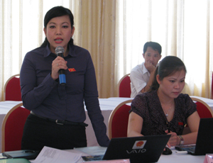 Đại biểu QH Nguyễn Thanh Hải (Đoàn Hoà Bình) phát biểu ý kiến về Luật Xuất bản (sửa đổi) tại buổi thảo luận tổ