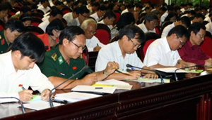 Đại biểu Quốc hội bỏ phiếu tín nhiệm 47 chức danh vào chiều 10-6.