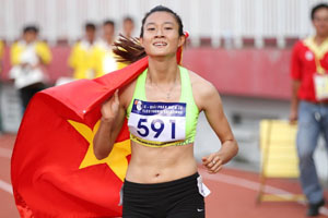 Tú Chinh giành huy chương vàng 200m nữ trẻ châu Á