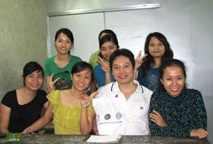 Lớp học ngoại ngữ online của thầy Đinh Phạm Trân.