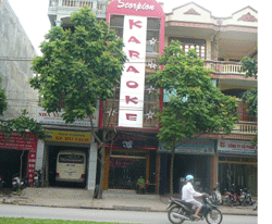 Một điểm karaoke trên đường Chi Lang, TPHB (gần trường THPT Công Nghiệp) theo quy chế phải chuyển địa điểm