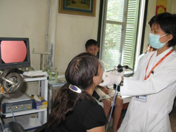 Một trường hợp điều trị ung thư thanh quản tại Bệnh viện Hồng Hà (Hà Nội)
