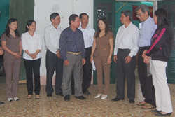 Đoàn ĐBQH tỉnh tiếp xúc cử tri tại xã Trung Sơn, huyện Lương Sơn