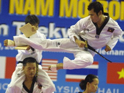 Nội dung biểu diễn của hệ phái Taekwondo ITF