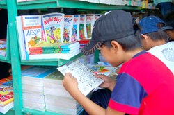 Ham mê đọc sách nhưng trẻ em có ít lựa chọn ngoài truyện tranh và sách dịch