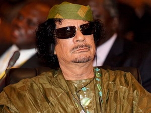 Ông Muammar Gaddafi.