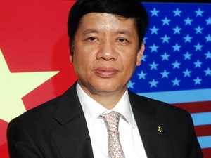 Đại sứ Nguyễn Quốc Cường chụp ngày 7/7 tại Washington, ngay sau khi trình thư ủy nhiệm. (Ảnh: Đỗ Thúy/TTXVN)